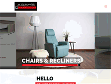 Tablet Screenshot of adamsinteriors.us